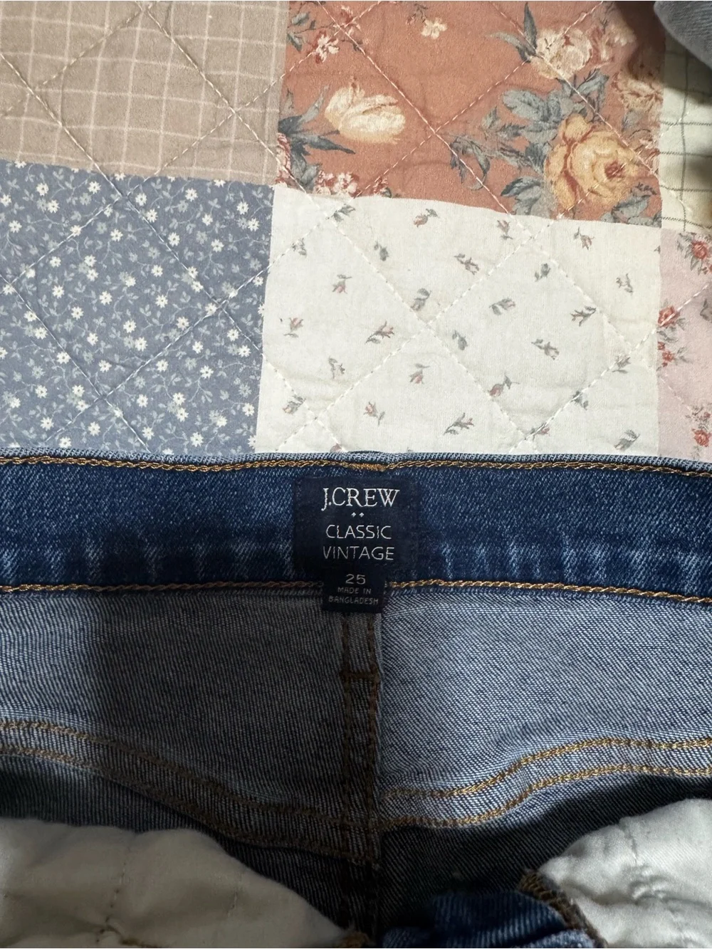 J.Crew Classic Vintage High Rise Skinny Jeans Size 25 Medium Wash